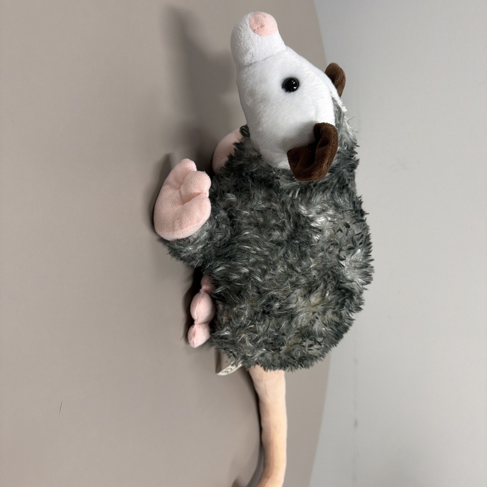 Opossum Plush Toy The Petting Zoo Stuffed Animal 12" Or 21"with Tail - Picture 12 of 12